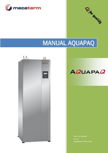 MANUAL AQUAPAQ - Mecaterm