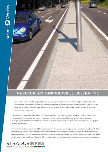 NevergreeN oNkruidvrije bestratiNg - Stradus Infra