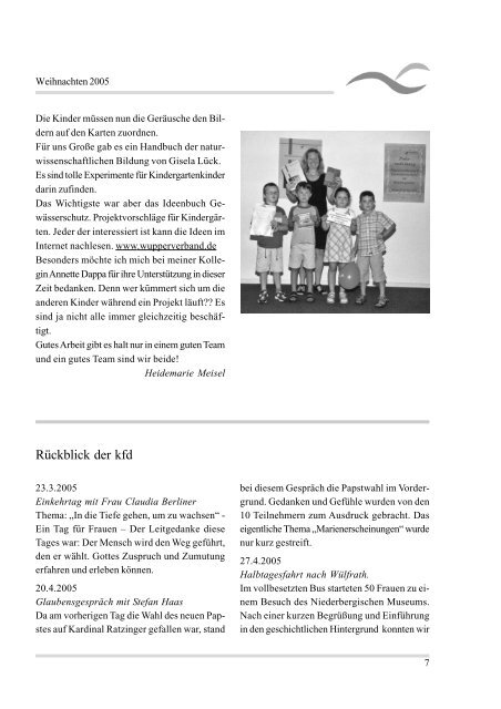 Pfarrbrief - kath. Pfarrgemeinde St. Johannes Baptist & St. Heinrich ...