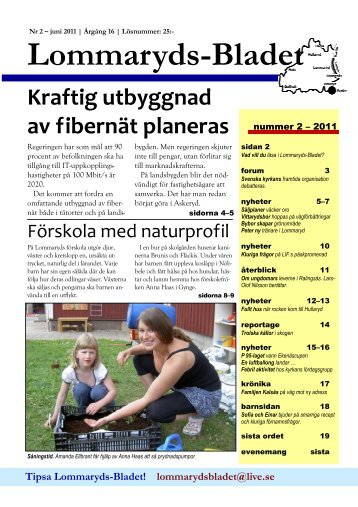 Lommaryds-Bladet - Hullaryds