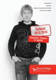 Bekijk hier de brochure. - ROC Nova College