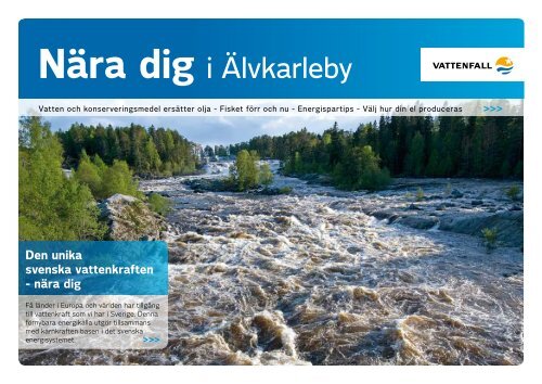 Nära dig i Älvkarleby - Vattenfall