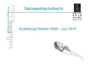Netzwerktechniker Inhalte für das Pdf 2009 - 2010