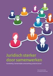 Juridisch sterker door samenwerken - Pro Facto