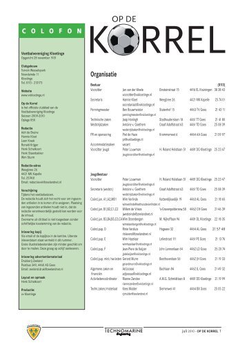 Juli 2010 - vv Kloetinge