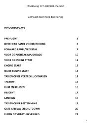 PSS Boeing 777-200/300 checklist Gemaakt door ... - Dutchfs.com