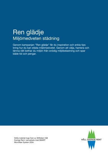 Ren glädje - Medveten konsumtion