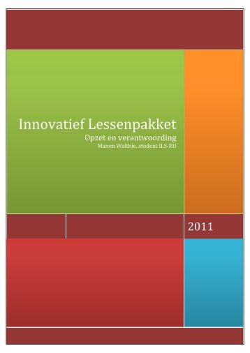 Lessenpakket Manon Walthie - maatschappijleer