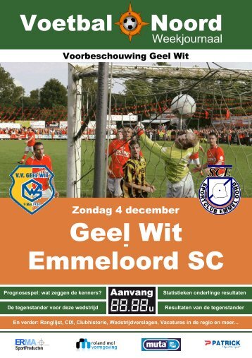 Geel Wit Emmeloord SC - VV Geel Wit