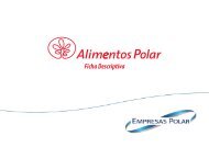 Ficha Descriptiva - Empresas Polar