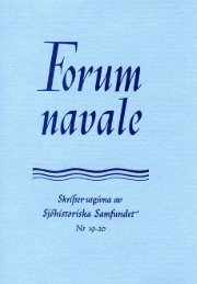 Innehåll - Sjöhistoriska samfundet