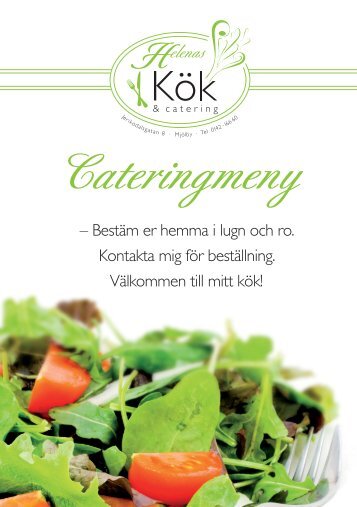 CateringFolder A5.indd - Helenas Kök & Catering