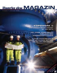 MAGAZIN - Vorarlberger Kraftwerke AG