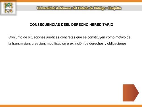 El Derecho Sucesorio - UAEH