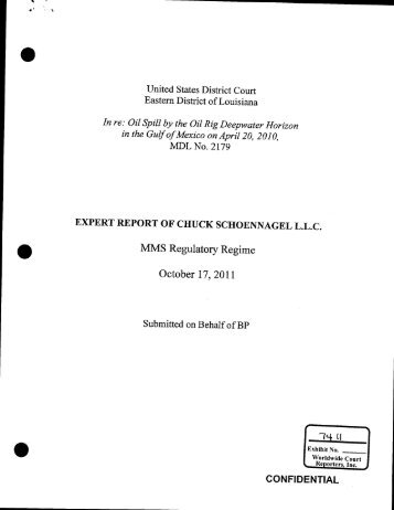 n02.41 reqolca etutEoU,&oppEeg Sru14J - MDL 2179 Trial Docs