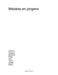 Meiskes en jongens - Arne Sierens