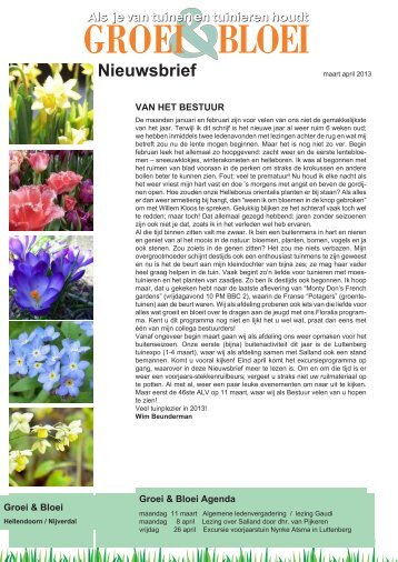 download hier - Groei & Bloei Afdelingen