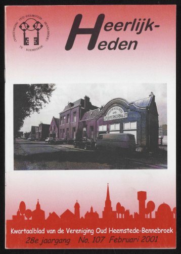jaargang No. 107 Februari 200 - Historische Vereniging Heemstede ...