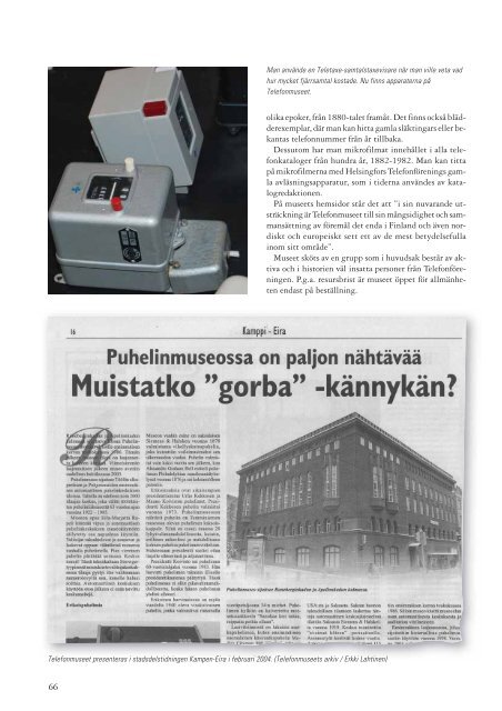 Teknik och berättelser på Runebergsgatan, pdf - Elisa