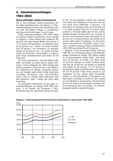 Perspektiv på välfärden 2004 (pdf) - Statistiska centralbyrån