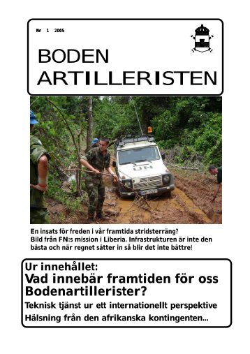 BODEN ARTILLERISTEN