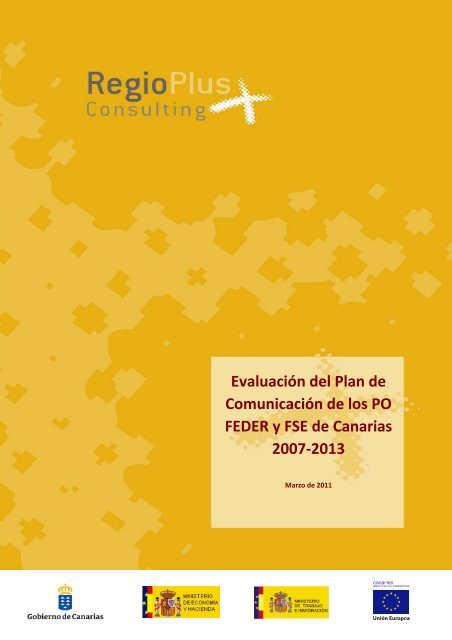 Evaluación del Plan de Comunicación de los PO FEDER y FSE de ...