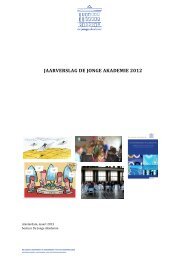 Jaarverslag 2012 (Annual Report, in Dutch).pdf - De Jonge Akademie