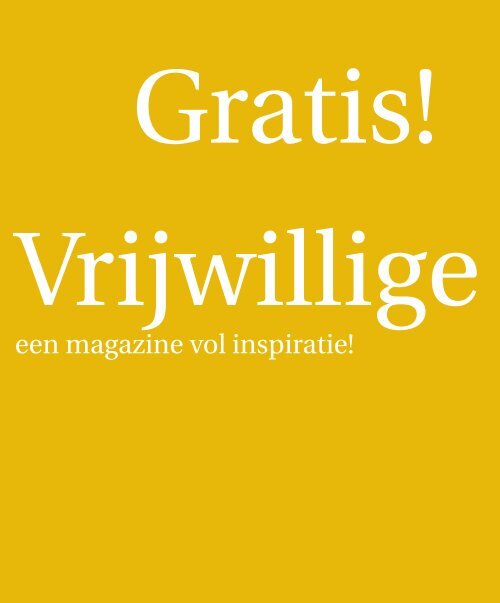 OpVOedONdersteuNINg hOme-start - vrijwillige inzet voor en door ...