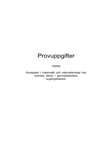 PDF (595 kB) - Skolverket