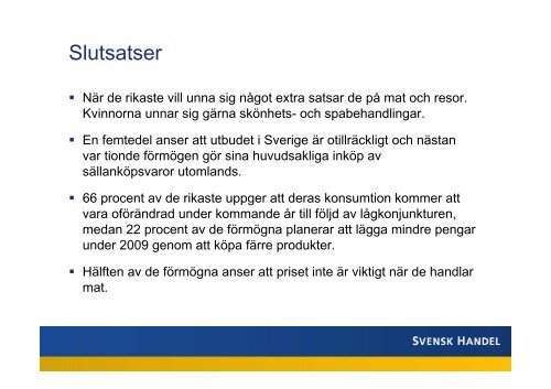 Rapport lyxkonsumtion.pdf - Svensk Handel