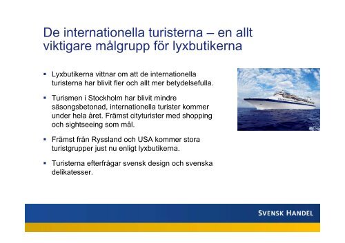 Rapport lyxkonsumtion.pdf - Svensk Handel