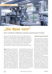 „Die Nase vorn“ - Roto Frank AG