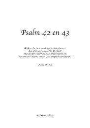 Psalm 42 en 43 - Advocaal