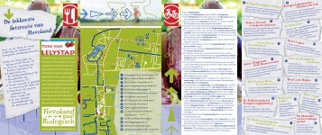 PDF Fietsroute Ontdek de Tuin van Lelystad - Centrum Biologische ...