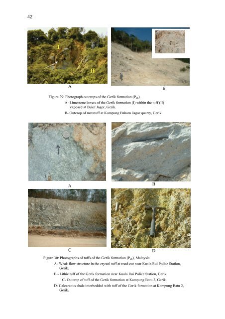 GEOLOGY OF THE PENGKALAN HULU-BETONG TRANSECT ...