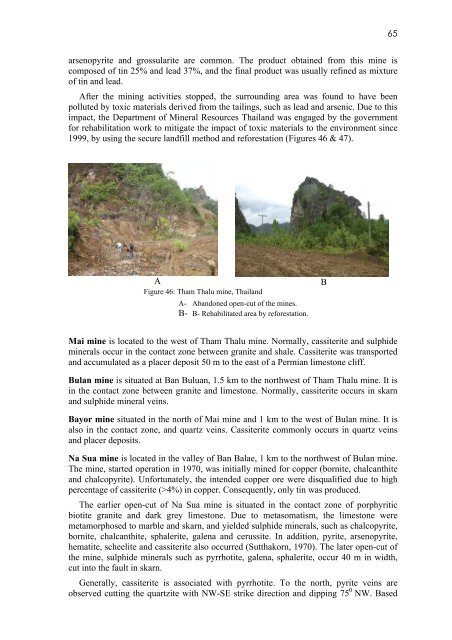 GEOLOGY OF THE PENGKALAN HULU-BETONG TRANSECT ...