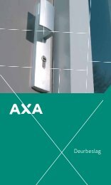 AXA Curve Veiligheidsbeslag Productinformatie - Sloterop