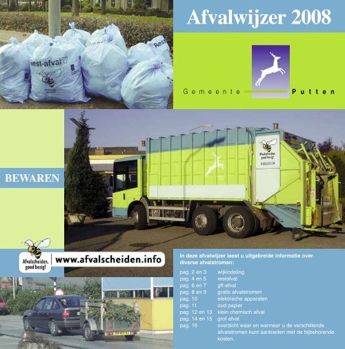 Afvalwijzer 2008 - Oud Papier Actie Putten