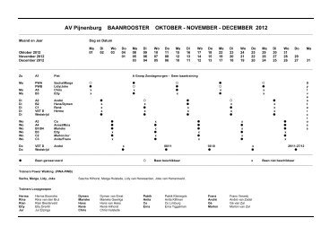 DECEMBER 2012 - A.V. Pijnenburg