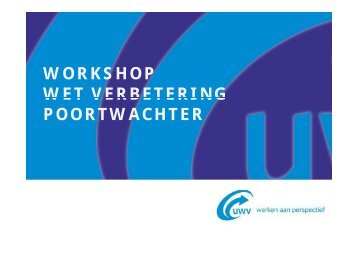 Poortwachter(pdf, 1 MB) - Uwv