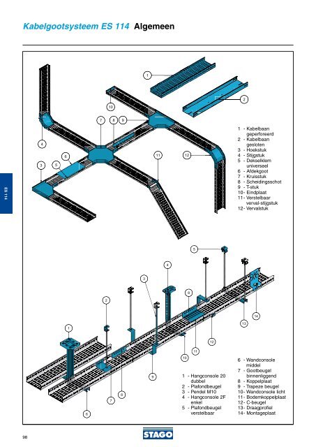 Kabelgootsysteem ES 114