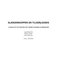 SLANGENKOPPEN EN TIJGERJAGERS - Bonger Instituut