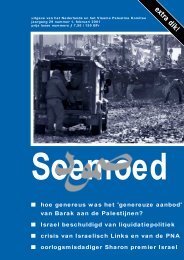 download soemoed 29/1 als pdf - Nederlands Palestina Komitee