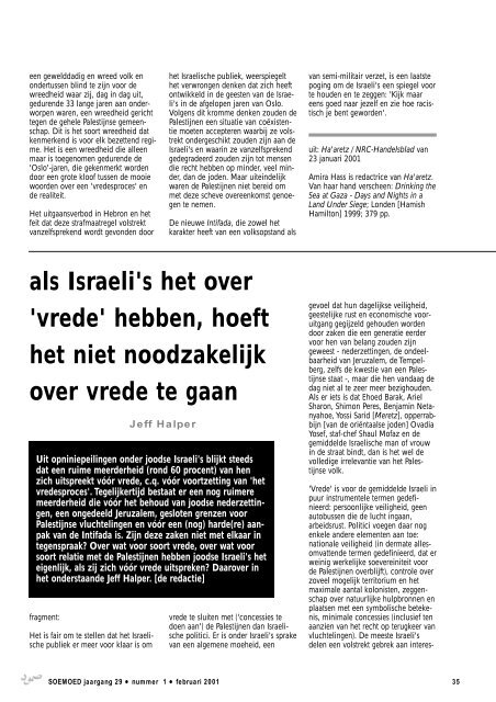 download soemoed 29/1 als pdf - Nederlands Palestina Komitee