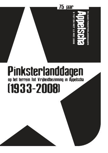 Pinksterlanddagen 1933 -2008