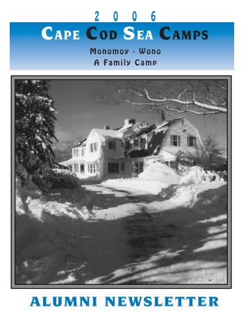 2006 Alumni Newsletter - Cape Cod Sea Camps