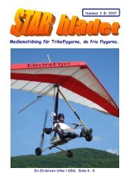 STAR-bladet nr 2 2007 - Trikeflyg.org