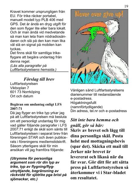 STAR-bladet nr 2 2007 - Trikeflyg.org