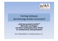 Und was passiert nachts? - Barmherzige Brüder Gremsdorf