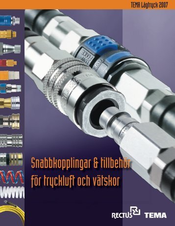 Snabbkopplingar & tillbehör för tryckluft och vätskor